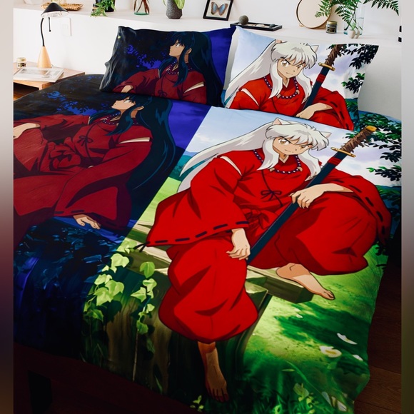 Other - 🚨sold🚨Inuyasha Full Size Duvet Cover Set